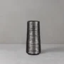 Vases à rayures horizontales Graphite