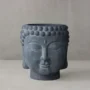 Vase Impression noir