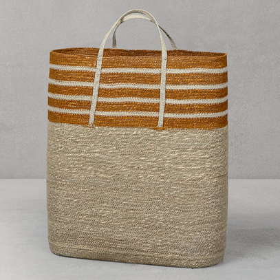 Panier à linge Kumquat Stripe