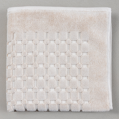 Tapis de bain carré Sandy