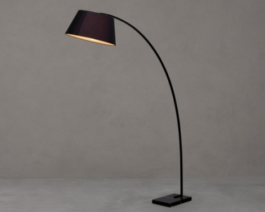 LAMPADAIRE ARC MODERN | NOIR